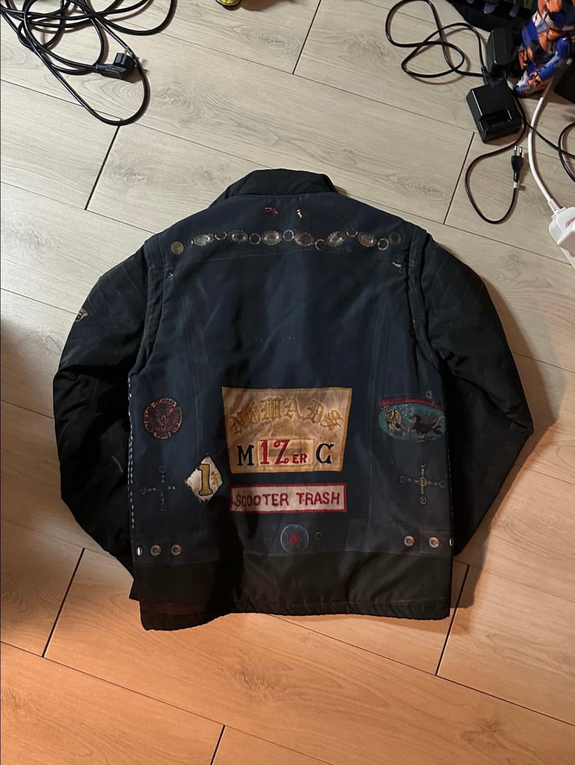 네이버후드 신슐레이트 전사 프린팅 자켓 상품이미지2