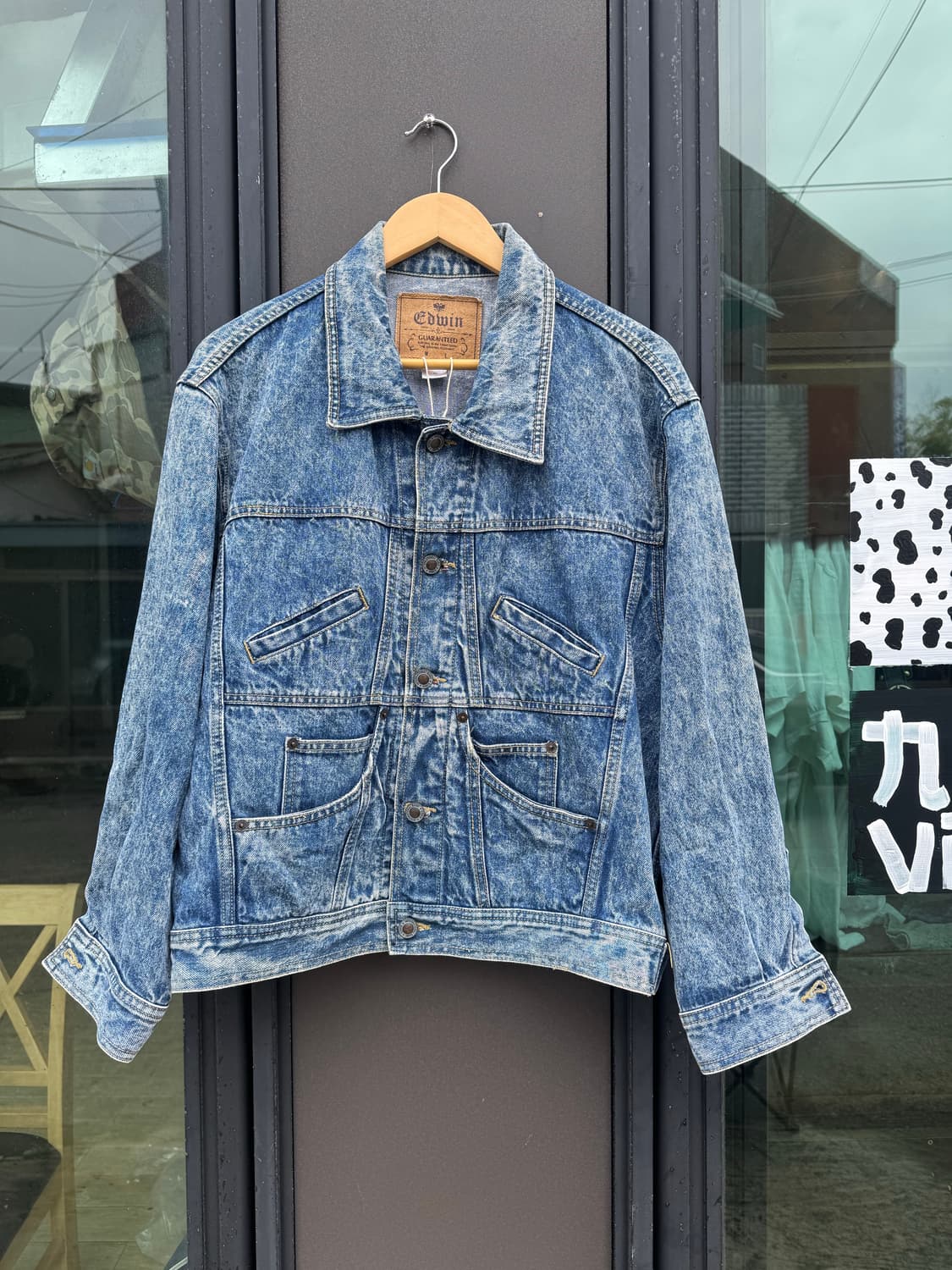 Edwin  90s 데님 자켓 (m) 상품이미지1