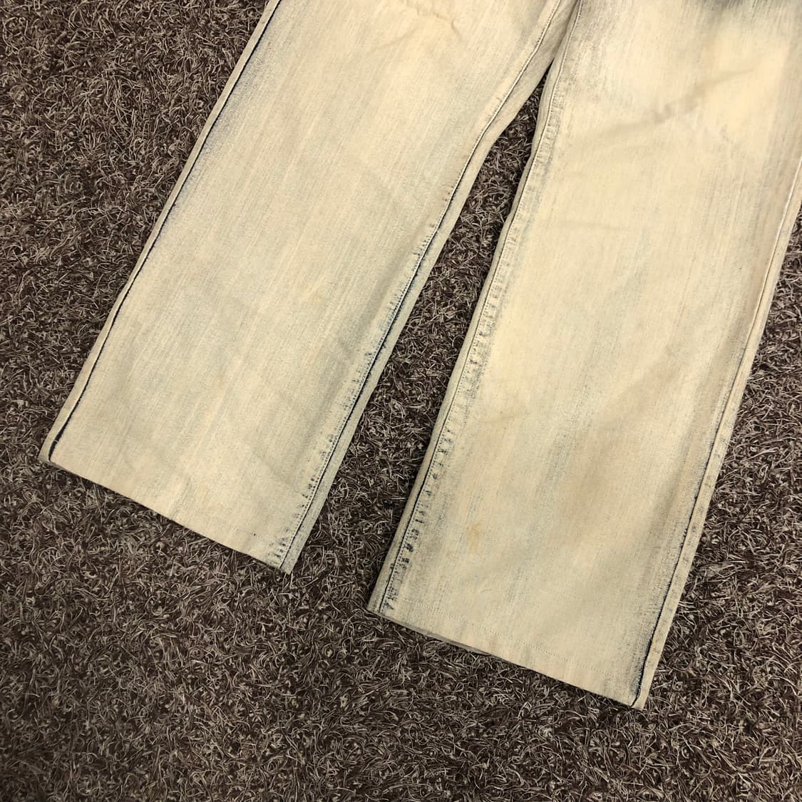 아카데믹스 패치워크 스펠아웃 데님 팬츠 상품이미지6