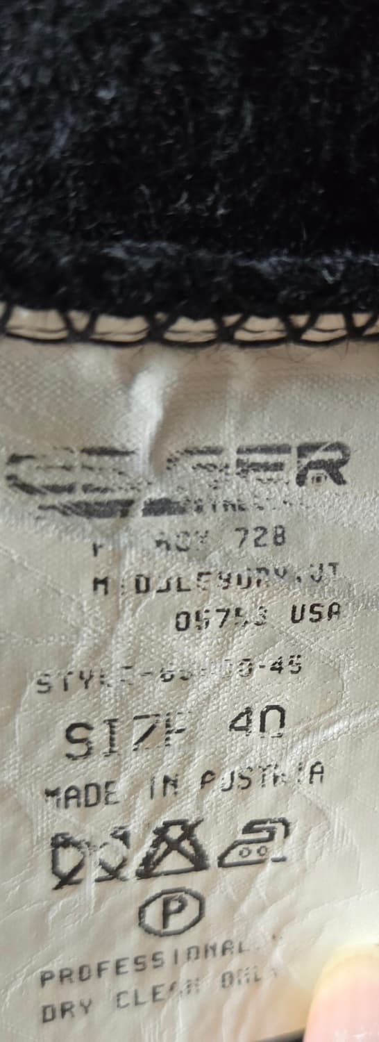 Geiger 가이거 빈티지 울자켓 상품이미지7