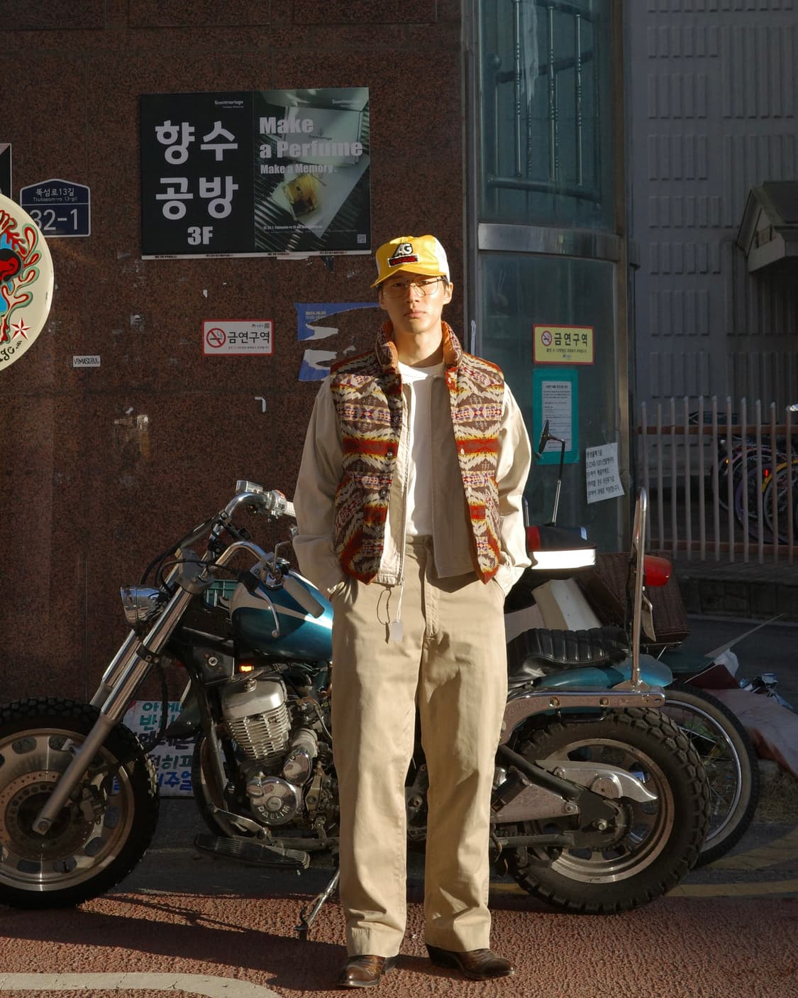 빈티지 펜들턴 아즈텍 패턴 다운 베스트 상품이미지6