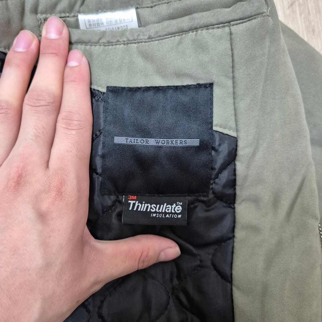 테일러워커스 워크 신슐레이트 MA-1 항공점퍼 상품이미지6