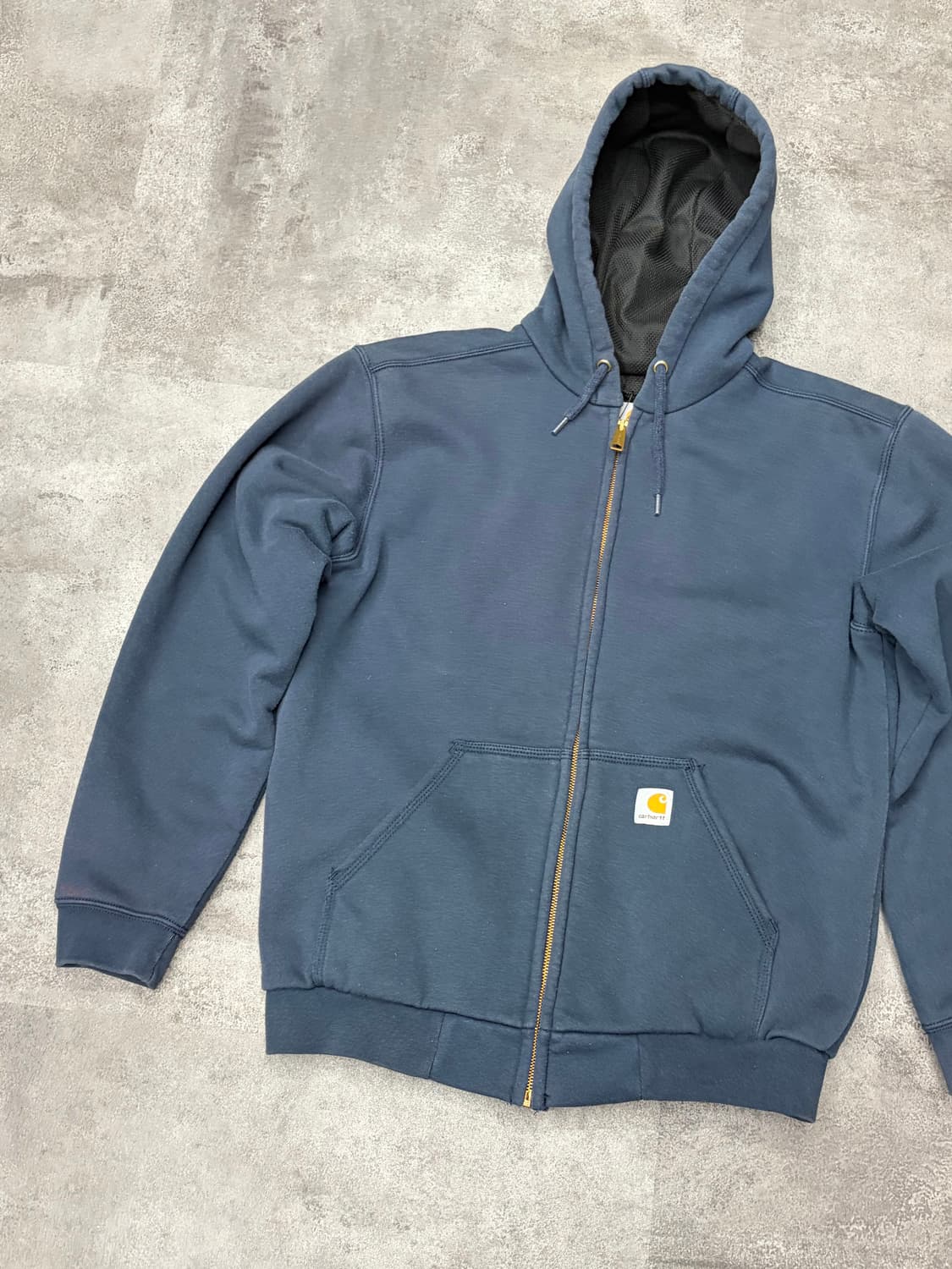 칼하트 써멀 후드 집업 레인 디펜더 네이비 상품이미지3