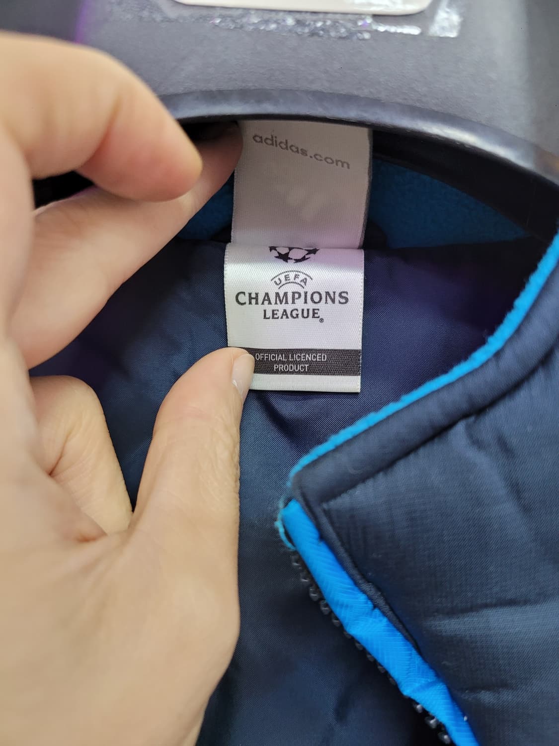 아디다스 레알마드리드 챔피언스리그 패딩 상품이미지6