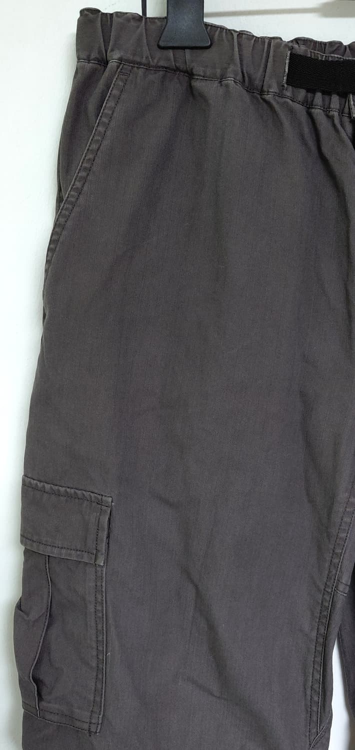 [M] 콜롬비아 빈티지 고프코어 웨빙벨트 카고 팬츠 차콜 상품이미지3