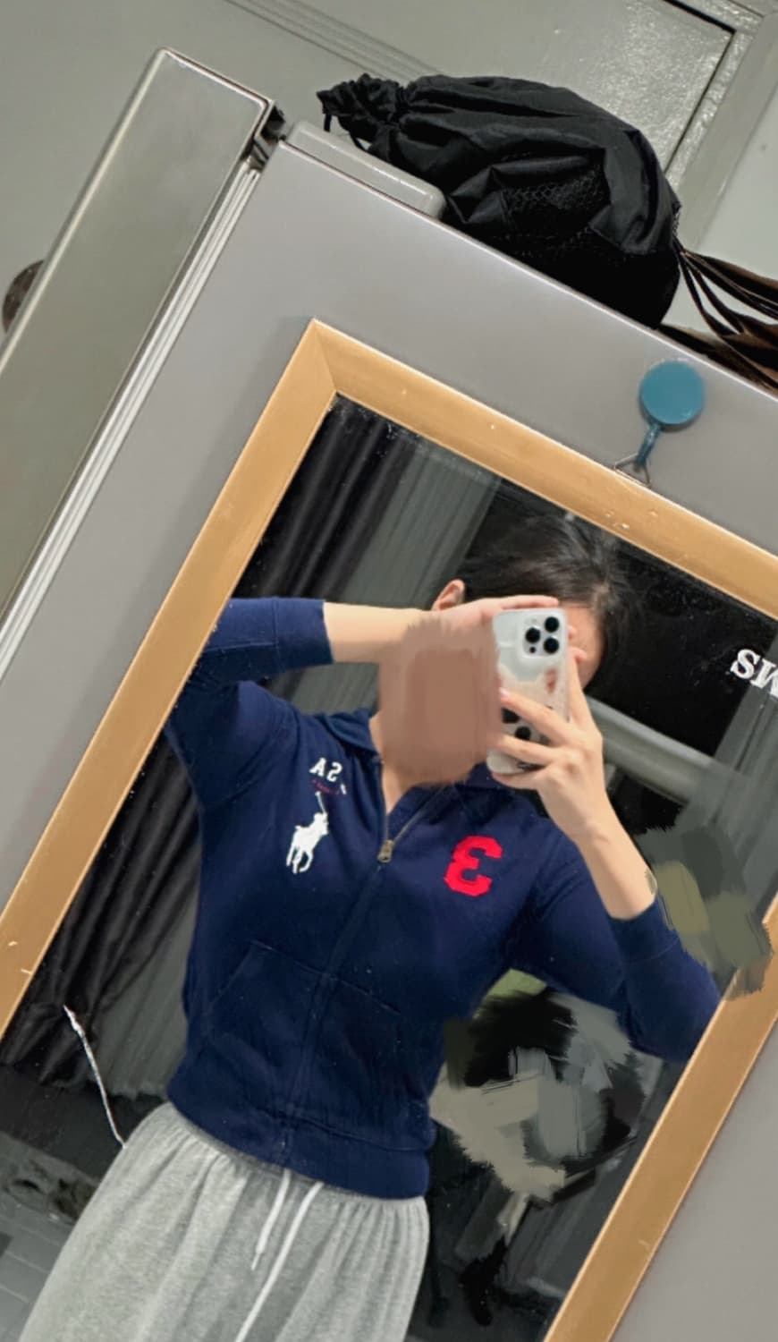 폴로 빅포니 성조기 후드집업 상품이미지2