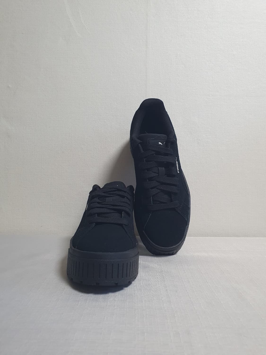 245mm 푸마 카르멘 2 플랫폼 스니커즈 블랙 상품이미지2