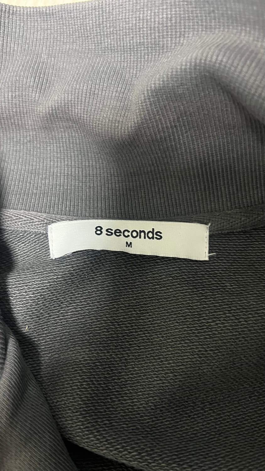 에잇세컨즈 하이넥 풀집업 스웻셔츠 상품이미지3