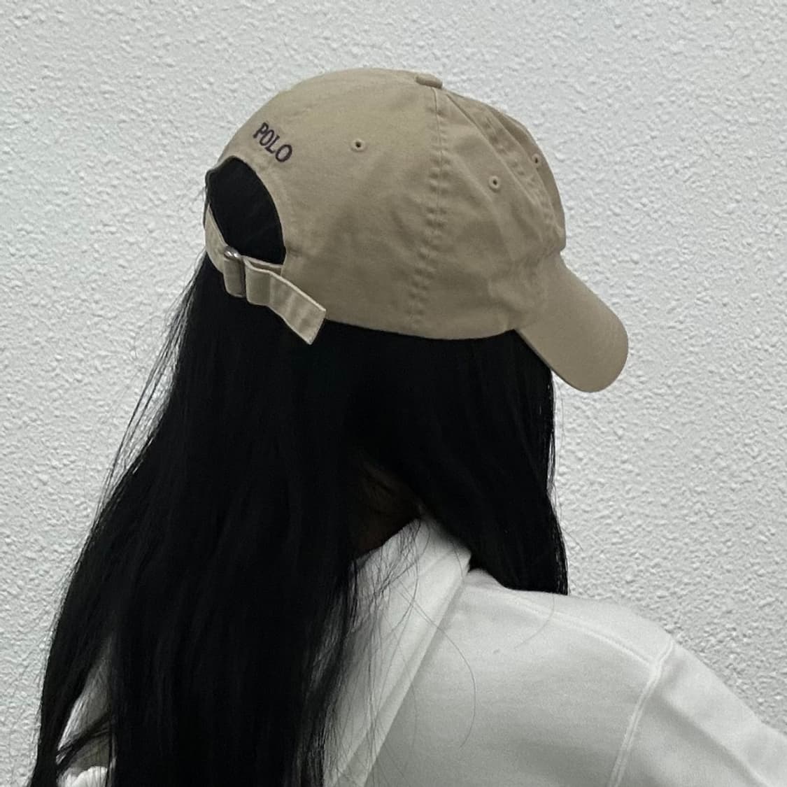  폴로 랄프로렌 네이비포니 베이지 볼캡 상품이미지2
