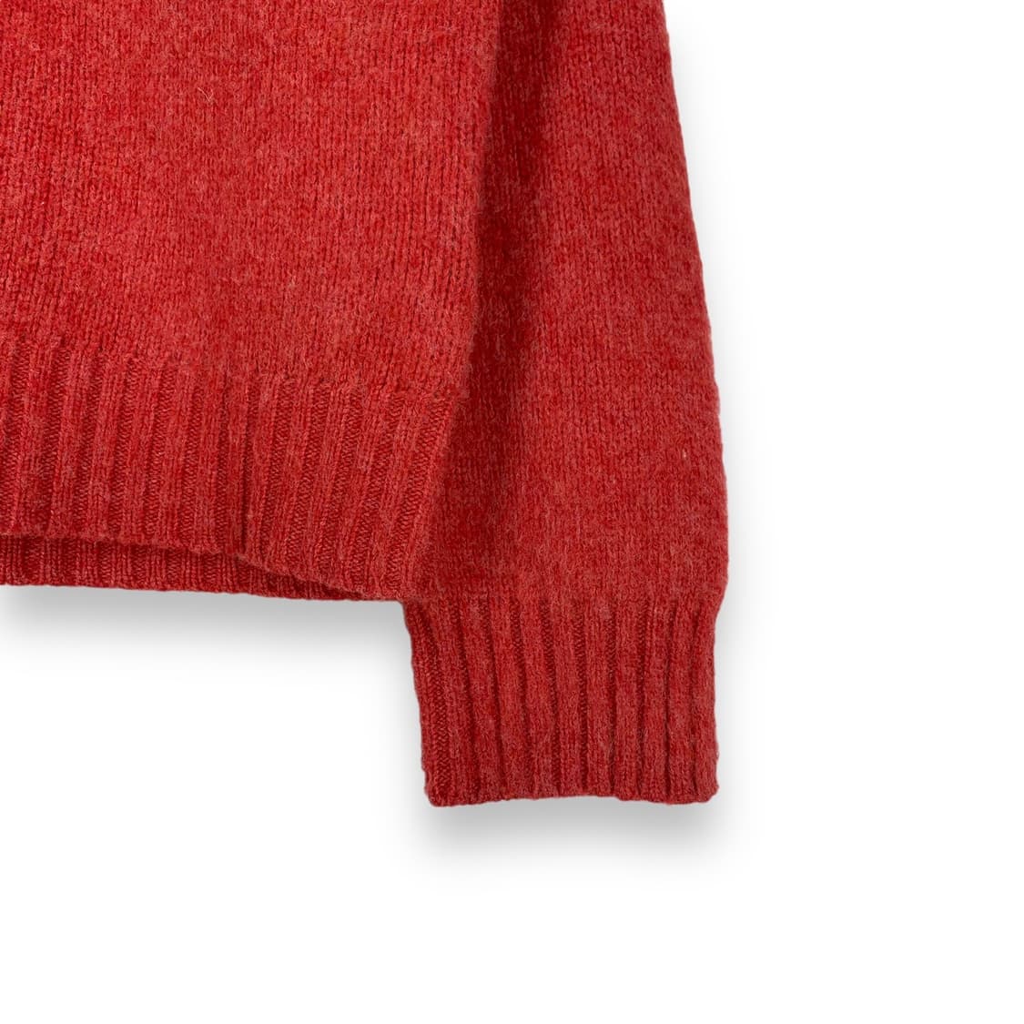 폴로 레더 엘보패치 울 니트 상품이미지4