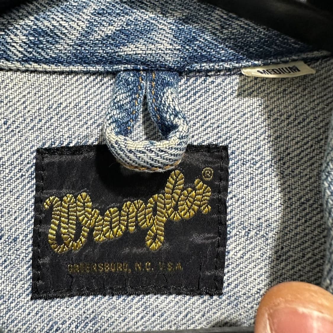 랭글러 워크 데님자켓 상품이미지5