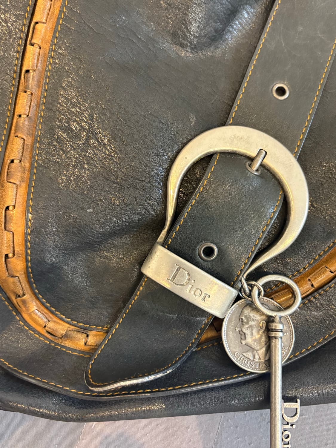 디올 가우초 숄더백 존갈리아노 상품이미지3