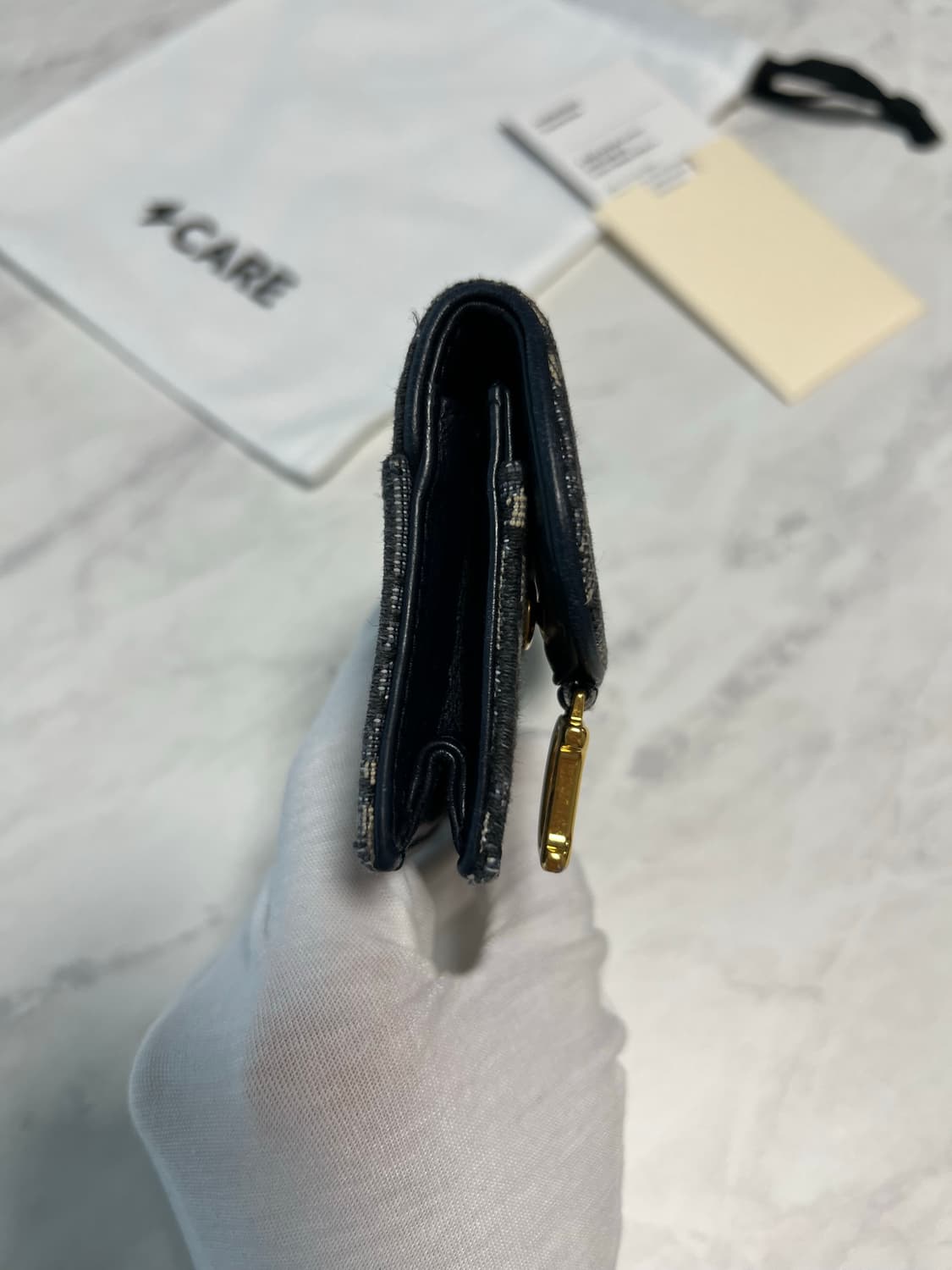 디올 오블리크 새들 카드지갑 상품이미지6