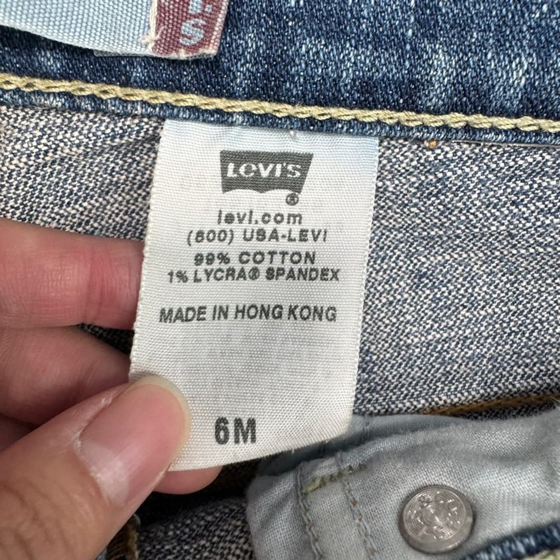 LEVI'S 515 부츠컷 데님 팬츠 6M 상품이미지6