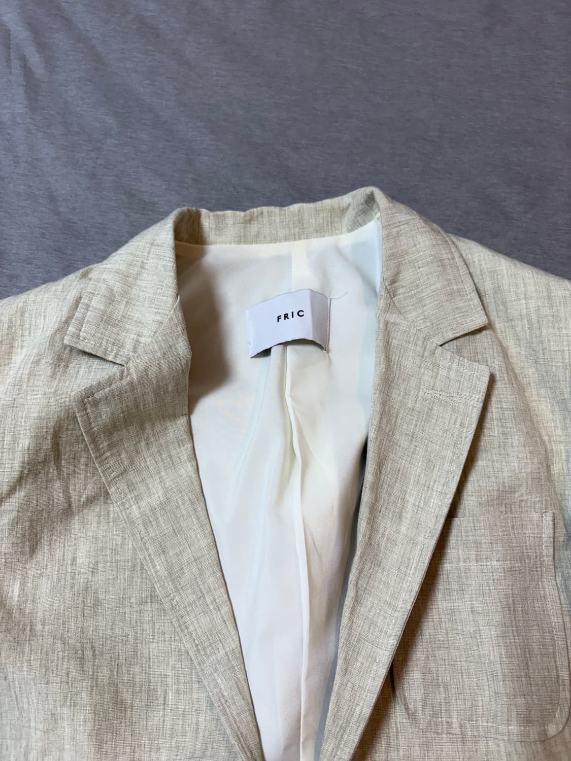 프릭 린넨 자켓  상품이미지2