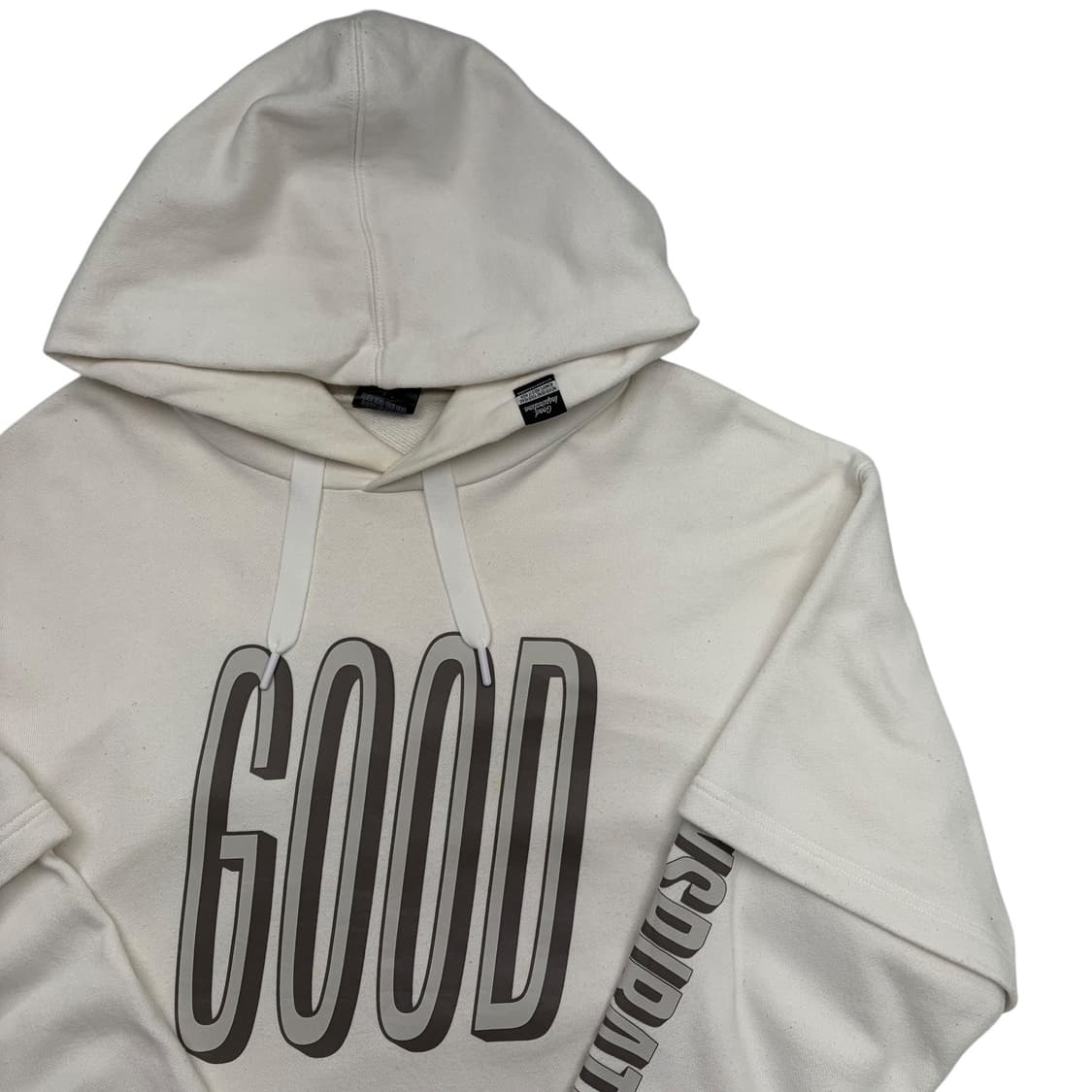 미하라 야스히로 X GU 화이트 레이어드 후드티 L 상품이미지2