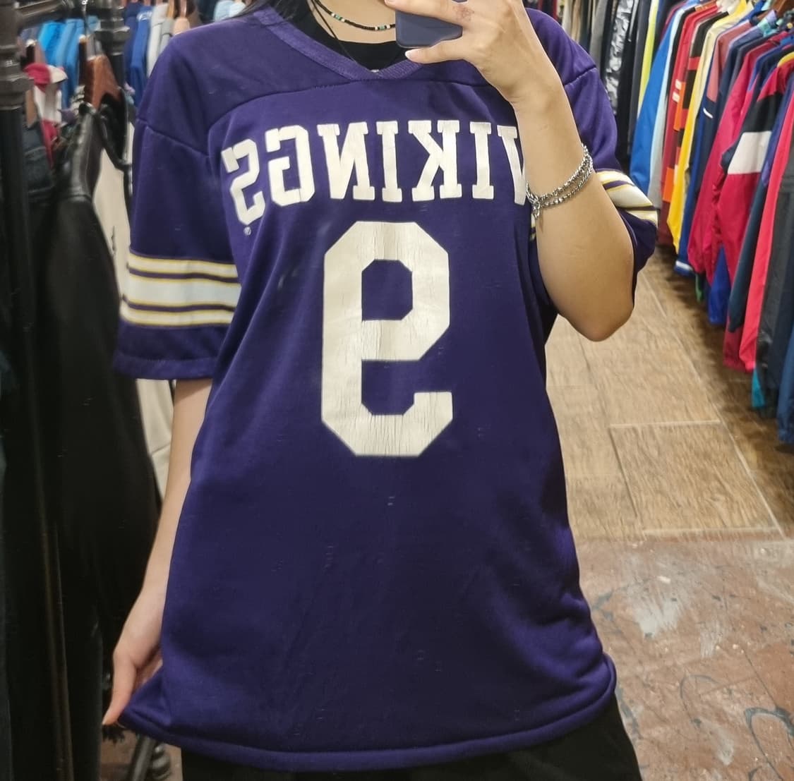 [Hi] NFL 풋볼 져지 반팔티 퍼플 상품이미지4