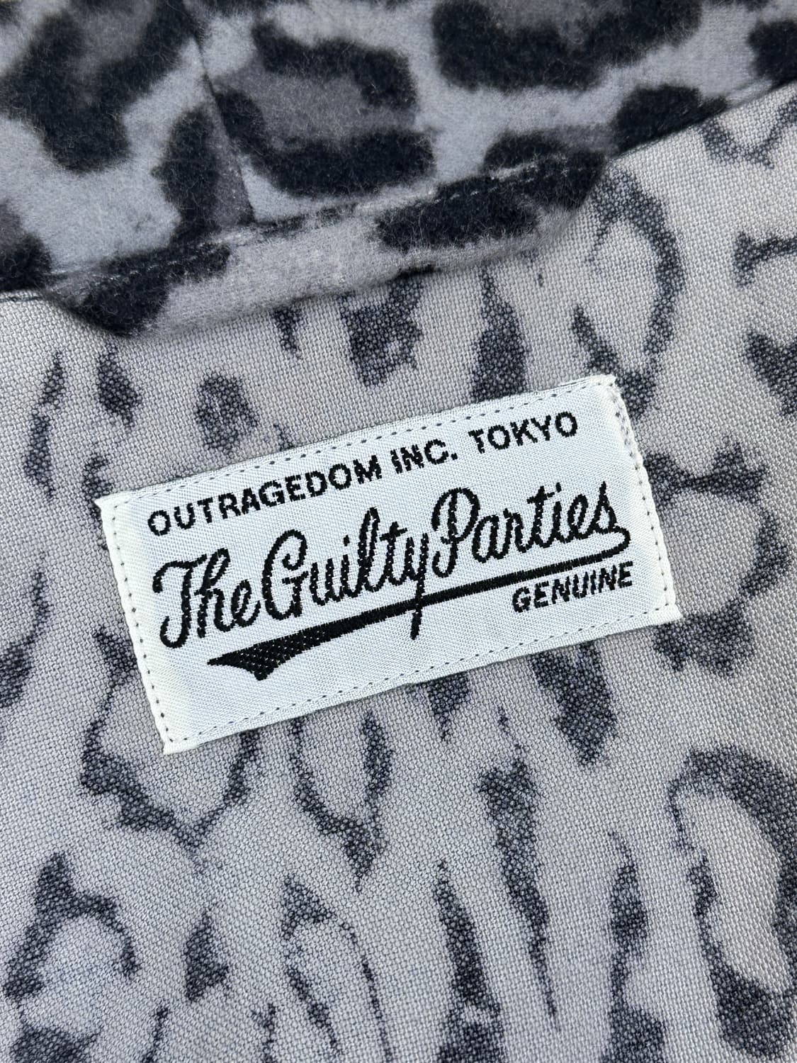 와코마리아 17S/S 레오파드 가운 코트 상품이미지5