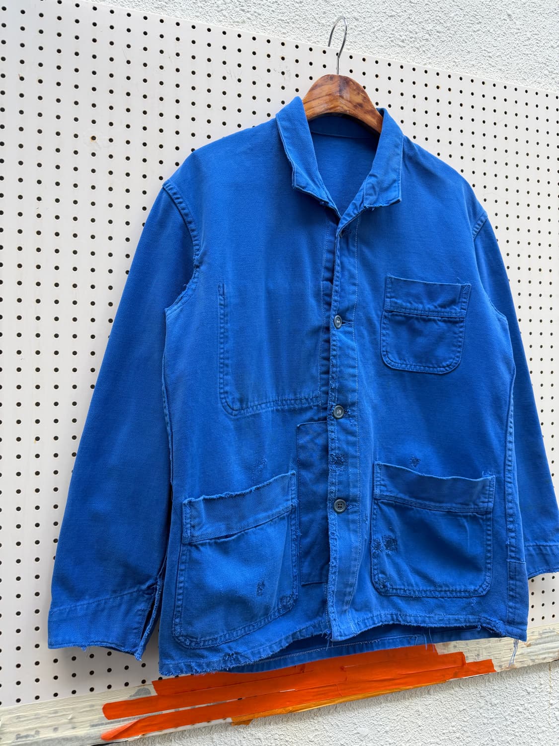 OLD MODEL DISTRESSED REPAIR 빈티지프렌치워크자켓 상품이미지3