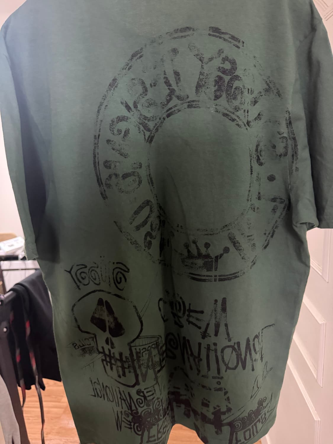 스투시 스컬 피그먼트 다이드 티셔츠 M 상품이미지2