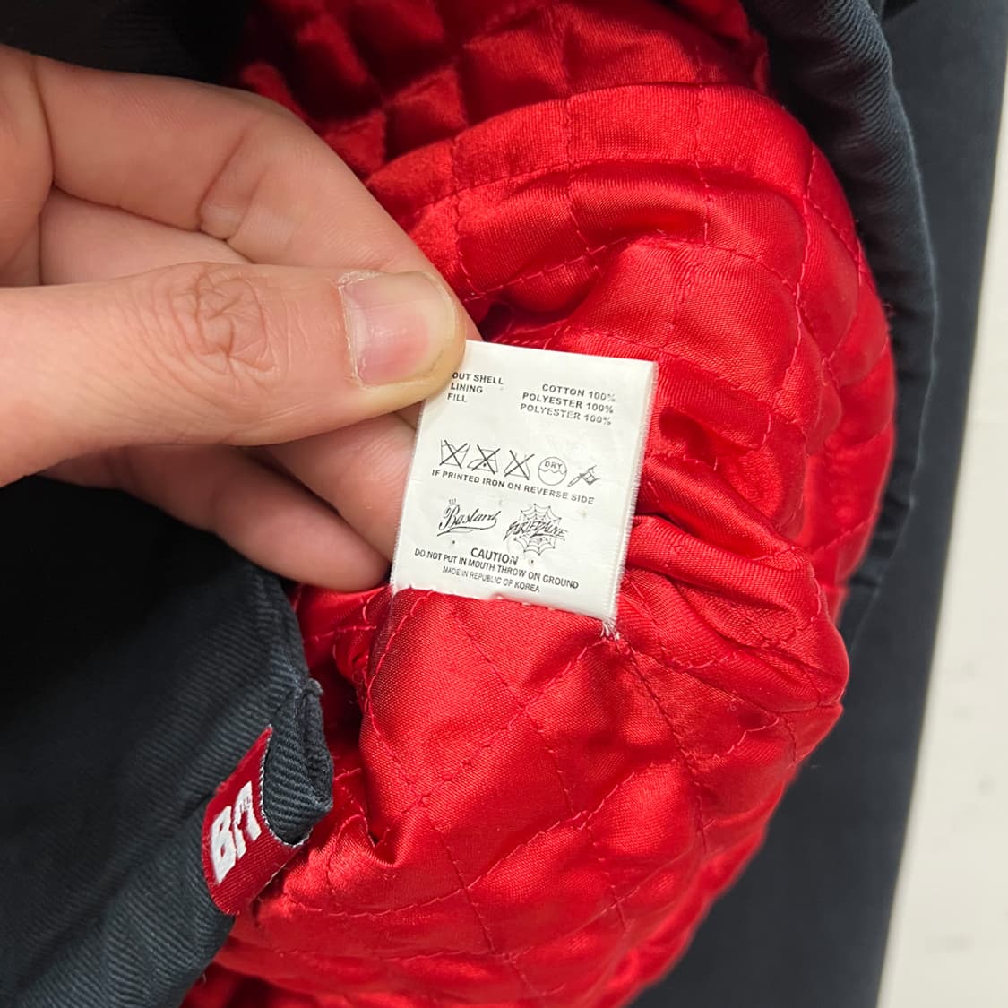 베리드 얼라이브 x 바스타드 누빔 코치 자켓 M 상품이미지5