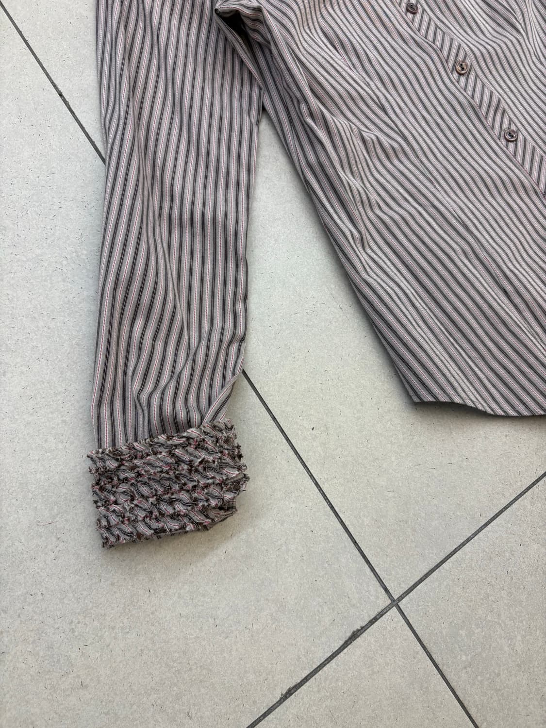 버버리 블루라벨 스트라이프 셔츠 상품이미지8