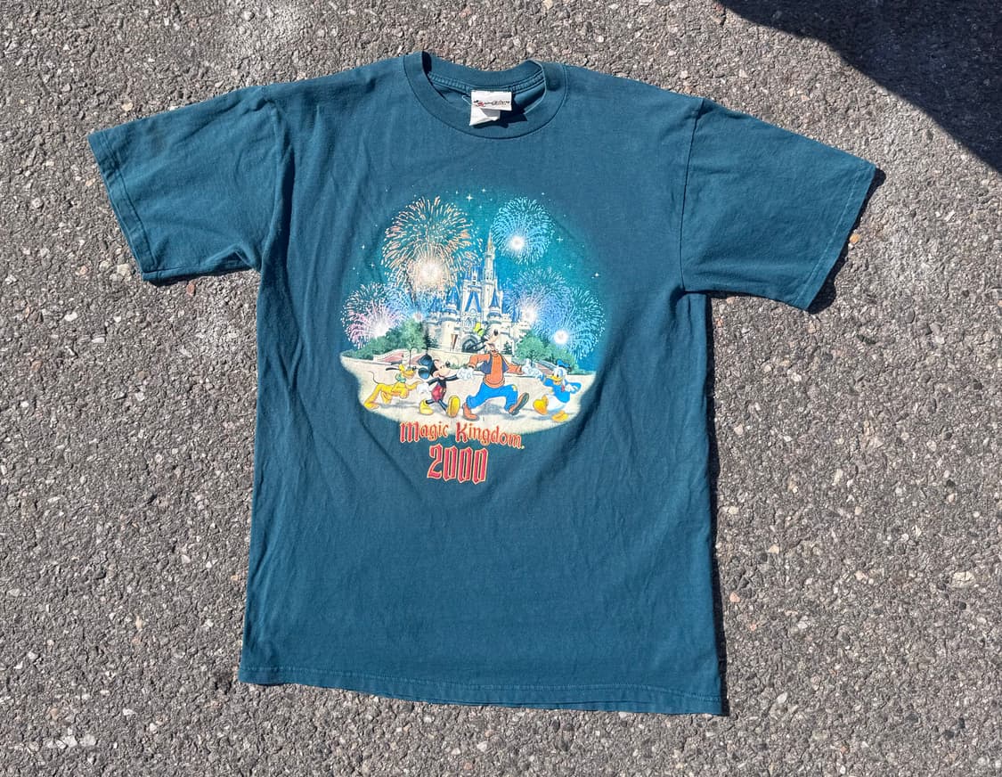빈티지 디즈니 그래픽 반팔 티셔츠 L~XL 777 상품이미지1