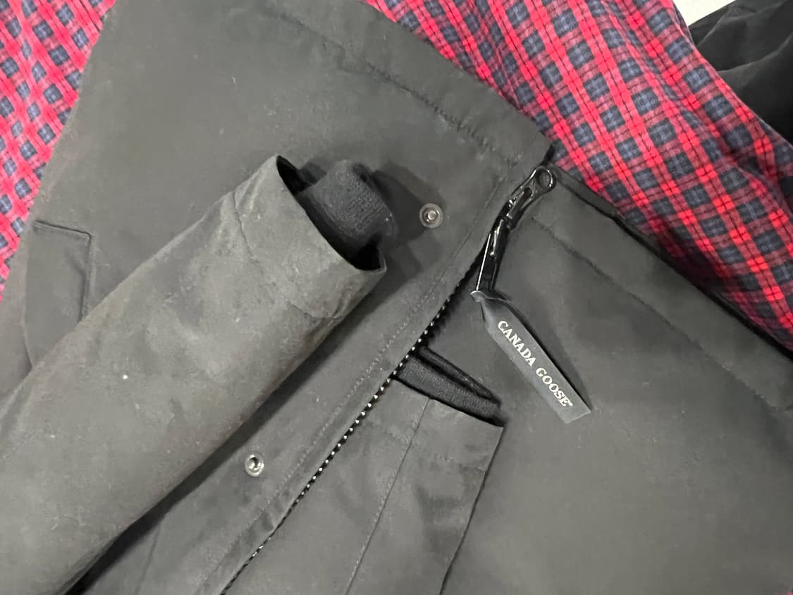 캐나다구스 빅토리아 패딩 블랙 XS 상품이미지6