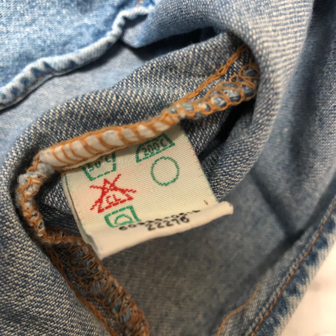 리바이스 오리지널 웨스턴 데님 셔츠 여성용 상품이미지5