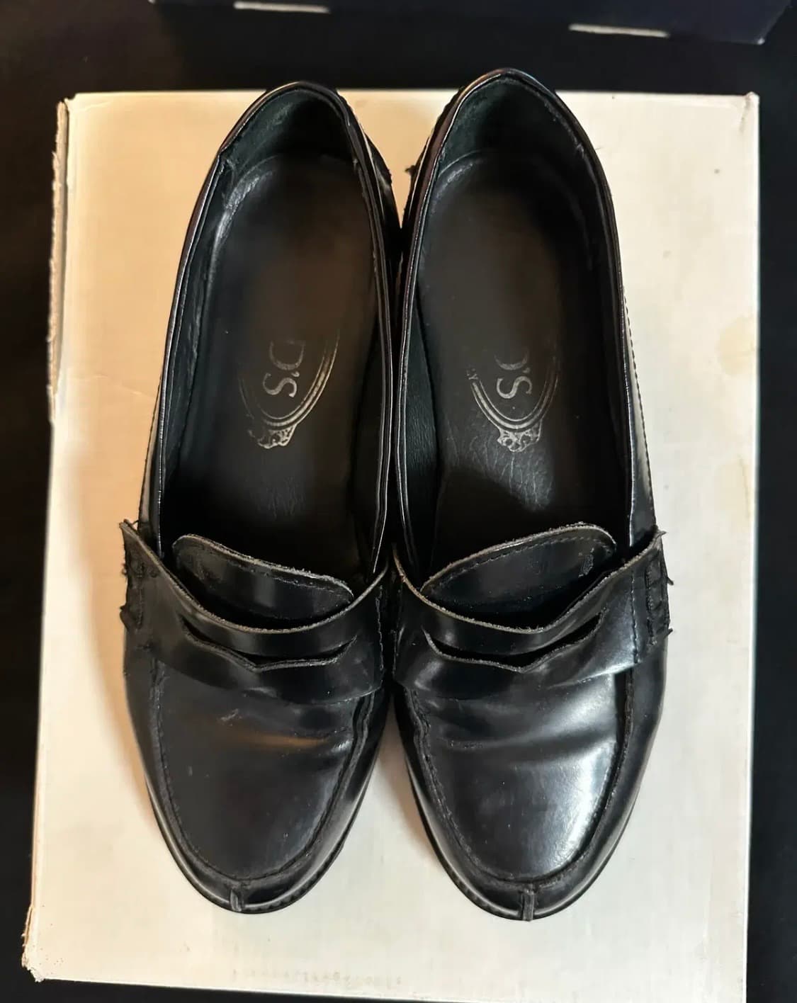 230/235 토즈(TOD'S) 클래식 페니 로퍼 블랙 상품이미지2