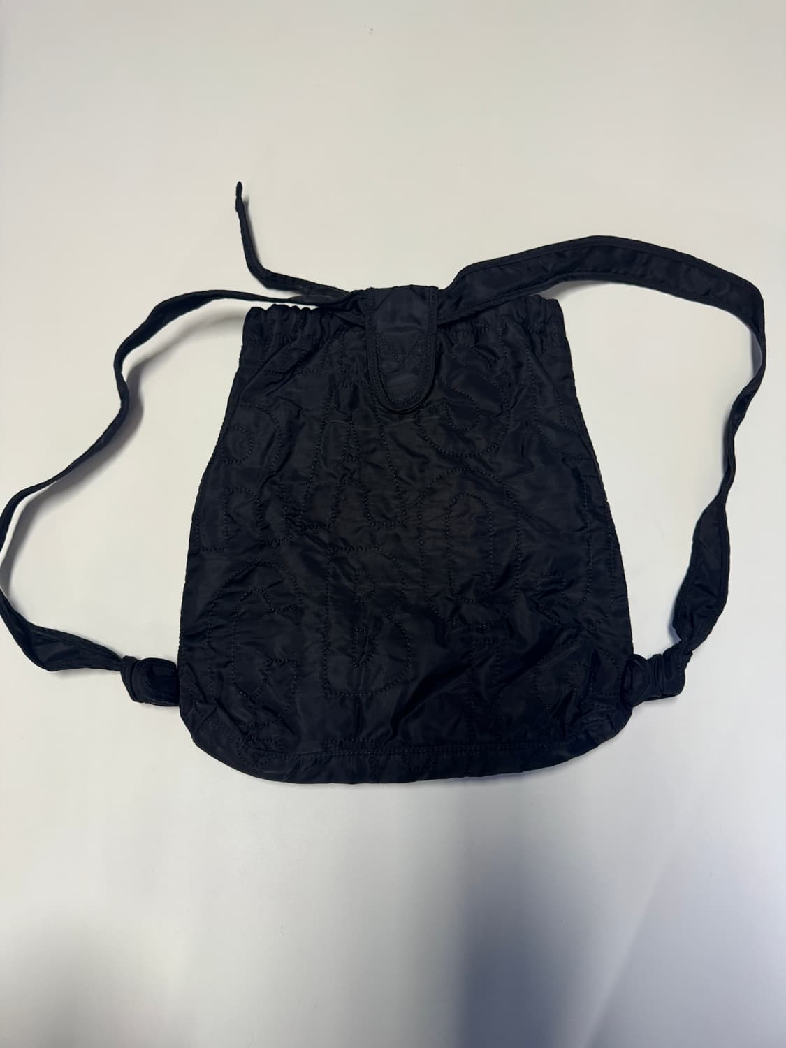 희귀!! 여성 마크제이콥스 나일론 퀄팅 백팩 블랙 상품이미지2