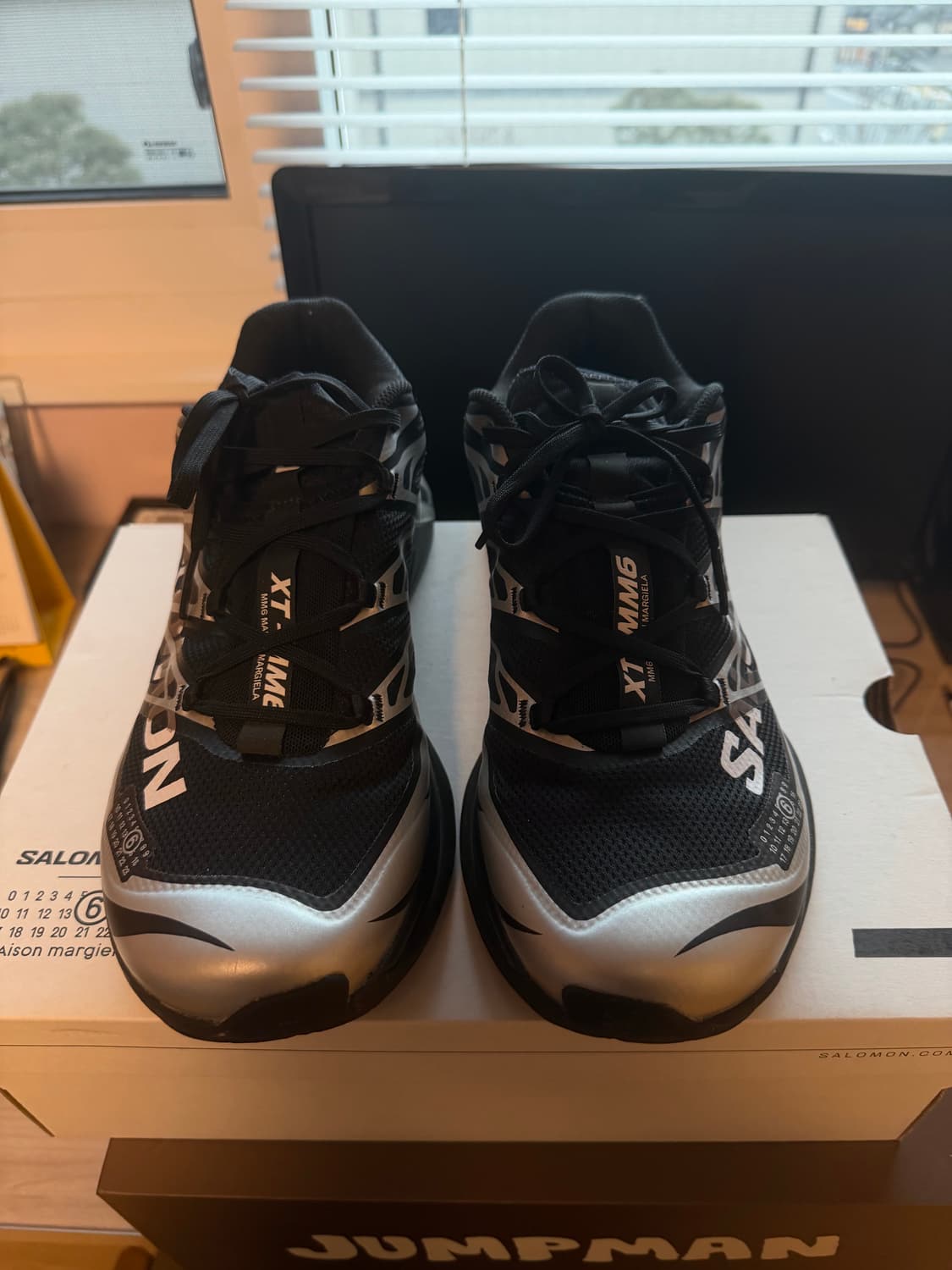 살로몬 x MM6 메종 마르지엘라 XT-MM6 블랙 / 290 상품이미지3