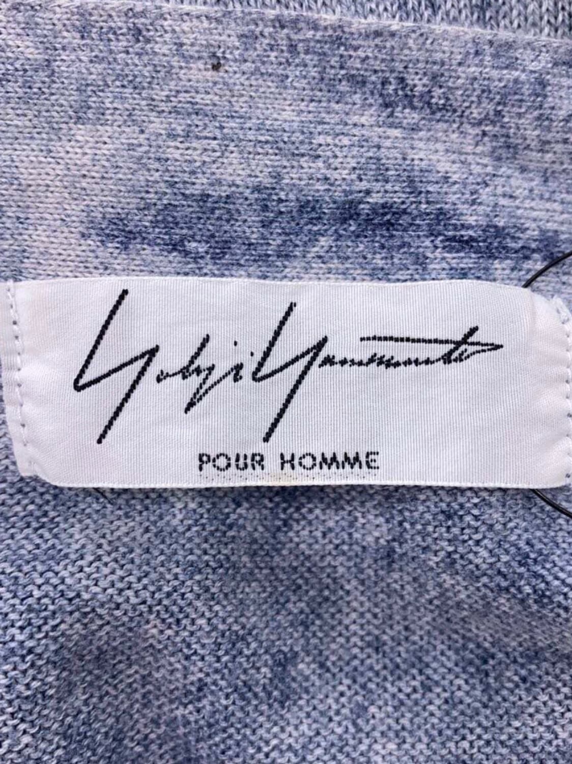 요지야마모토 뿌르옴므 가디건 상품이미지2