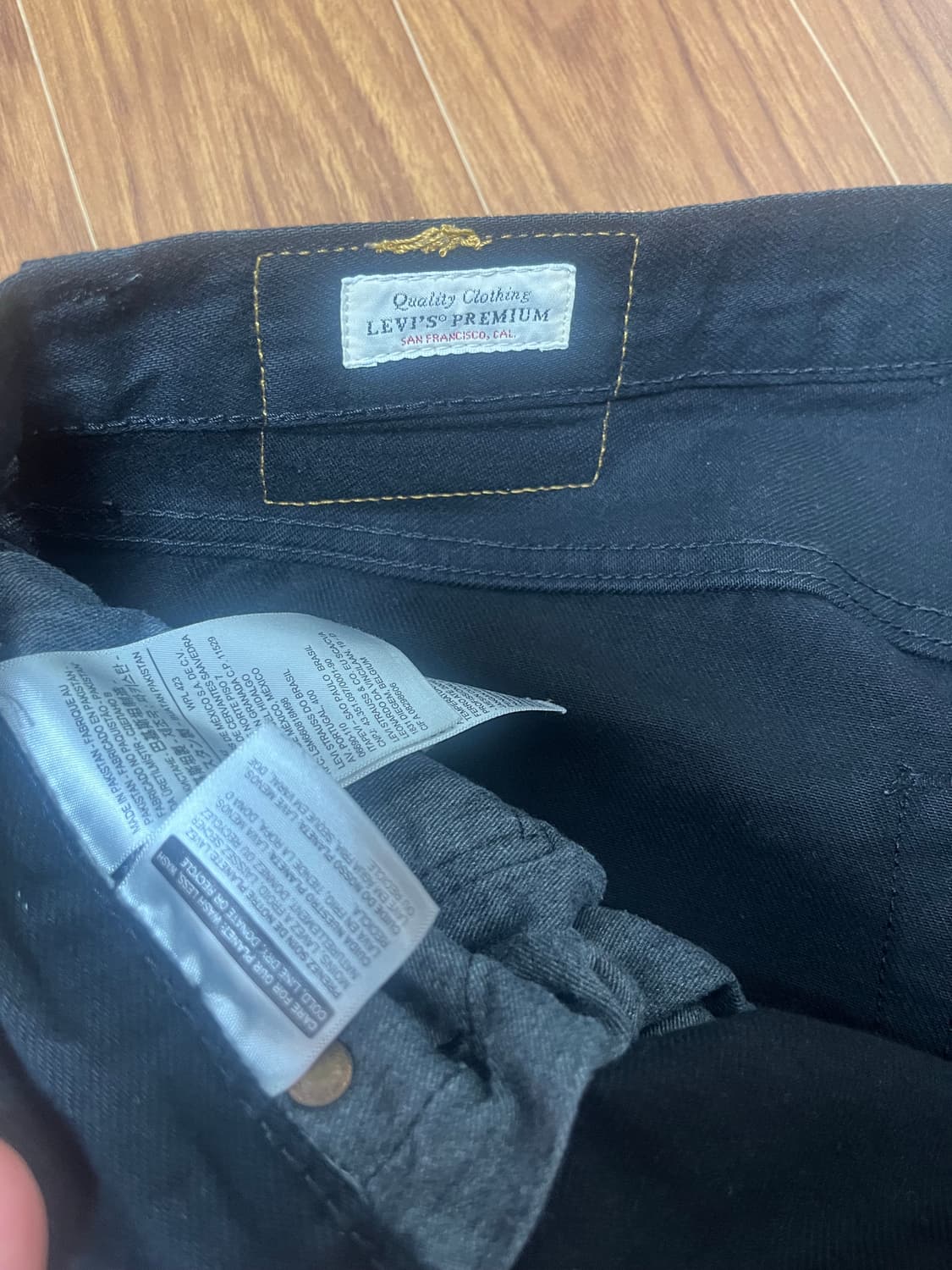 리바이스 501 블랙진 상품이미지5