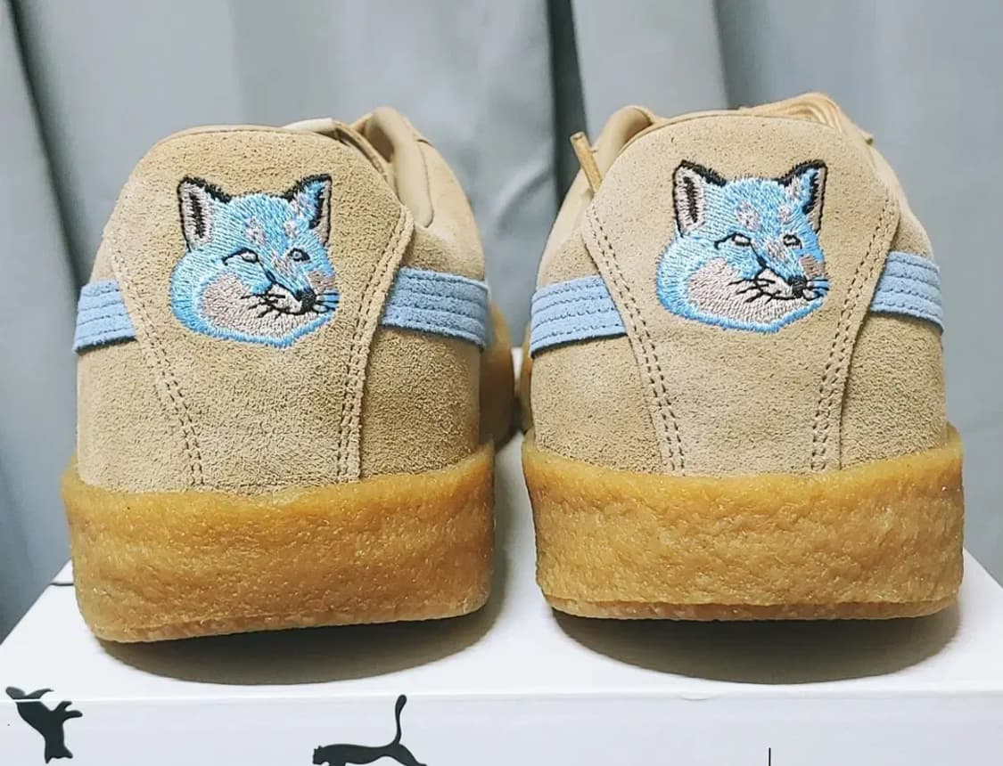 285) 메종키츠네 퓨마 스웨이드 크레프 상품이미지5