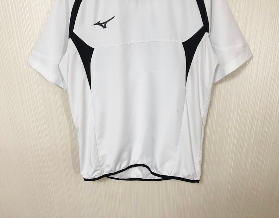 미즈노(MIZUNO) 빅로고 반팔풀오버/우븐피스테/윈드셔츠 L 상품이미지3