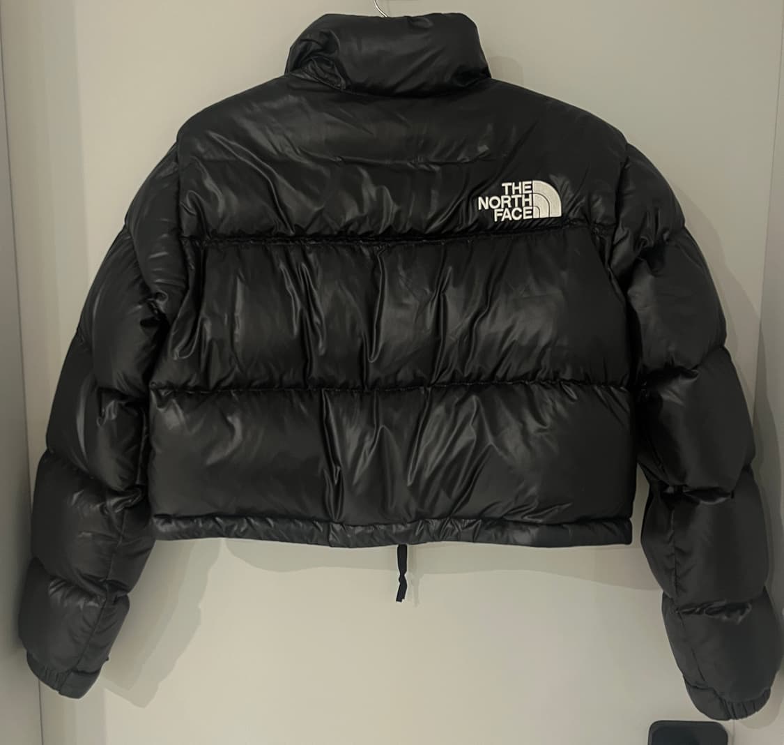 새상품 노스페이스 눕시 700 여성  숏패딩 블랙 상품이미지5