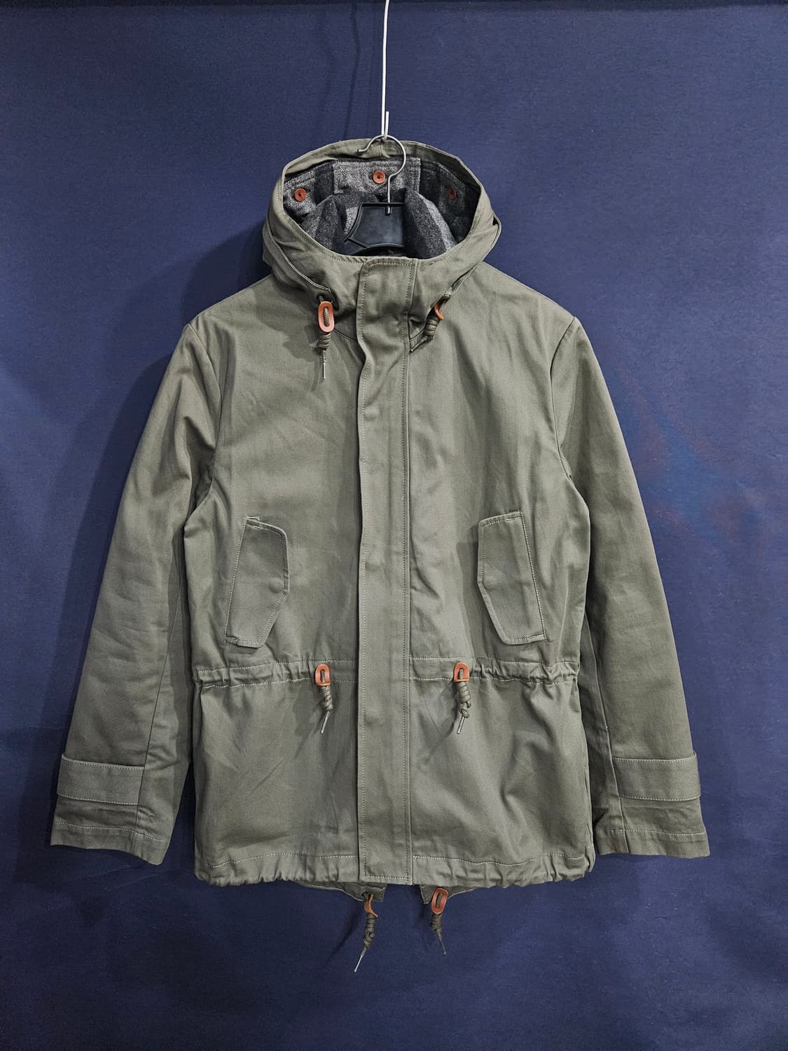 아디다스 카키 남성 100 야상점퍼 자켓  상품이미지1