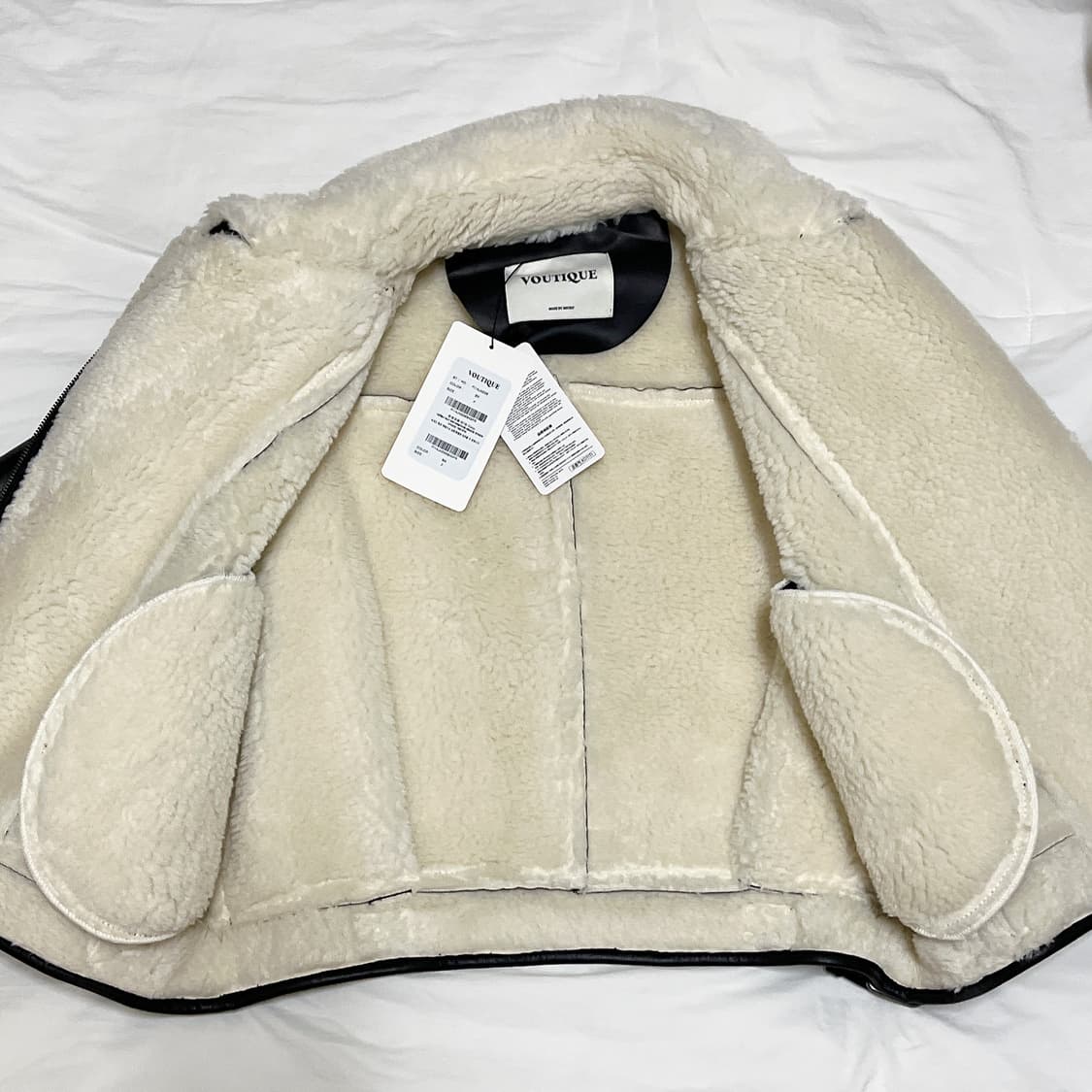 새상품 ) 임블리 부티크라인 무스탕 상품이미지9