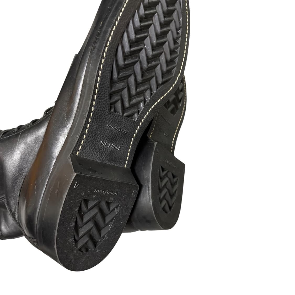 70-80s 굿이어웰트 밀리터리 컴뱃 부츠 11D 280-290 하이탑 상품이미지3