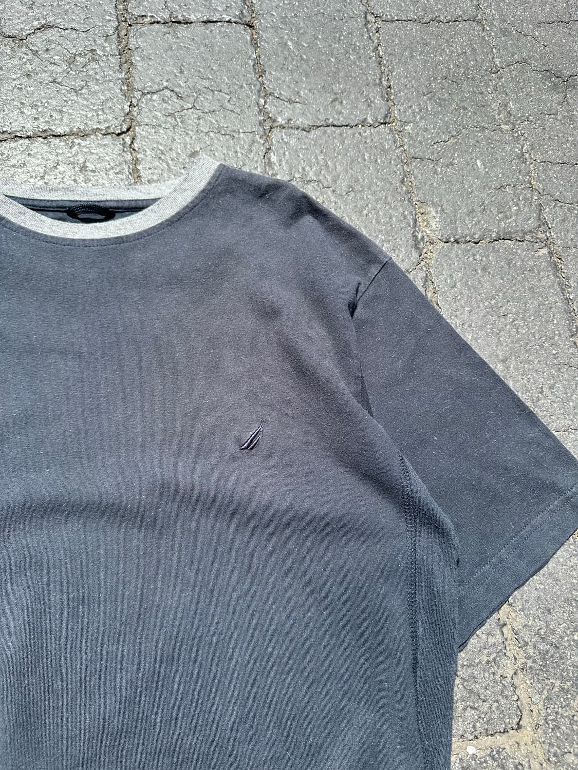 00’s Nautica line detail cotton T-shirt 상품이미지3
