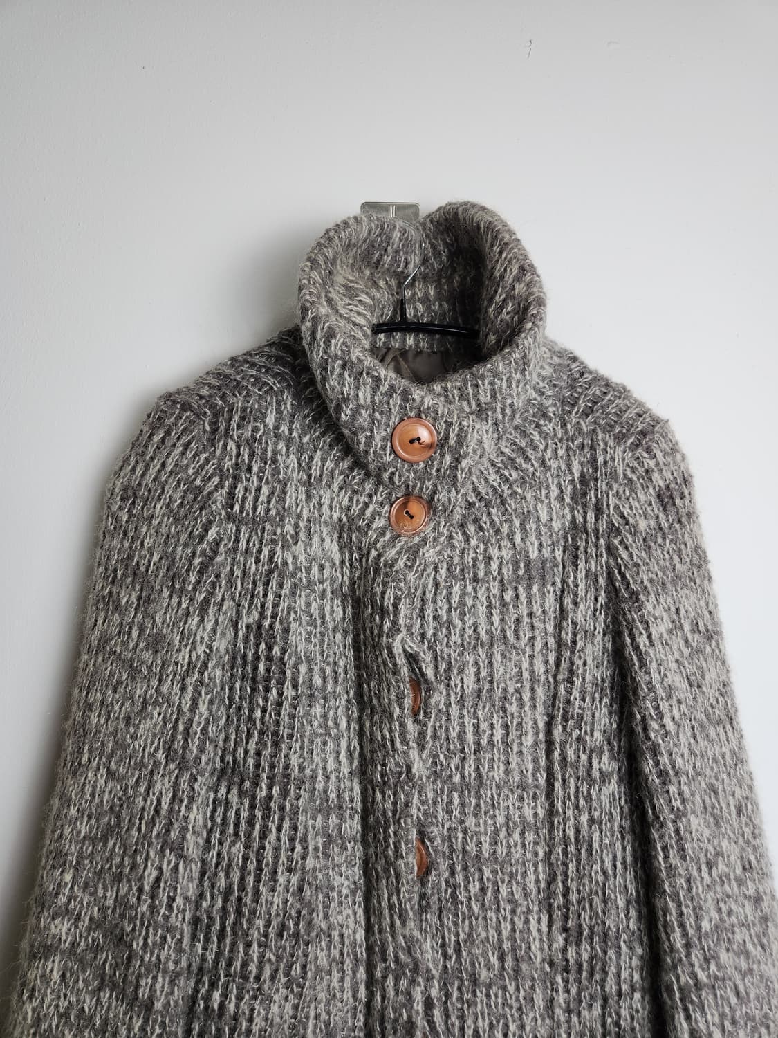 볼륨 헤비 롱 가디건 상품이미지8