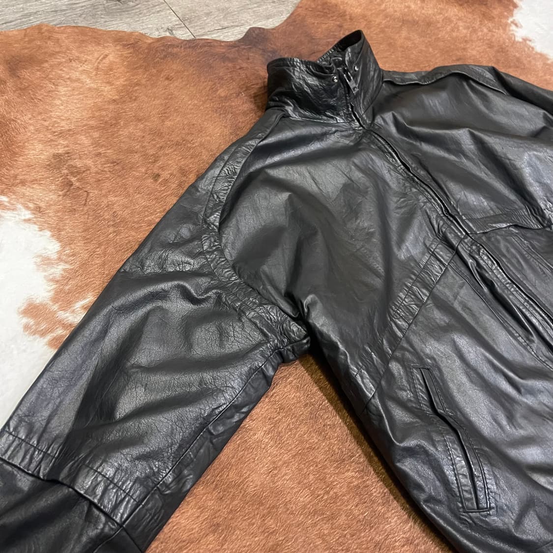 Vintage leather jacket 상품이미지2