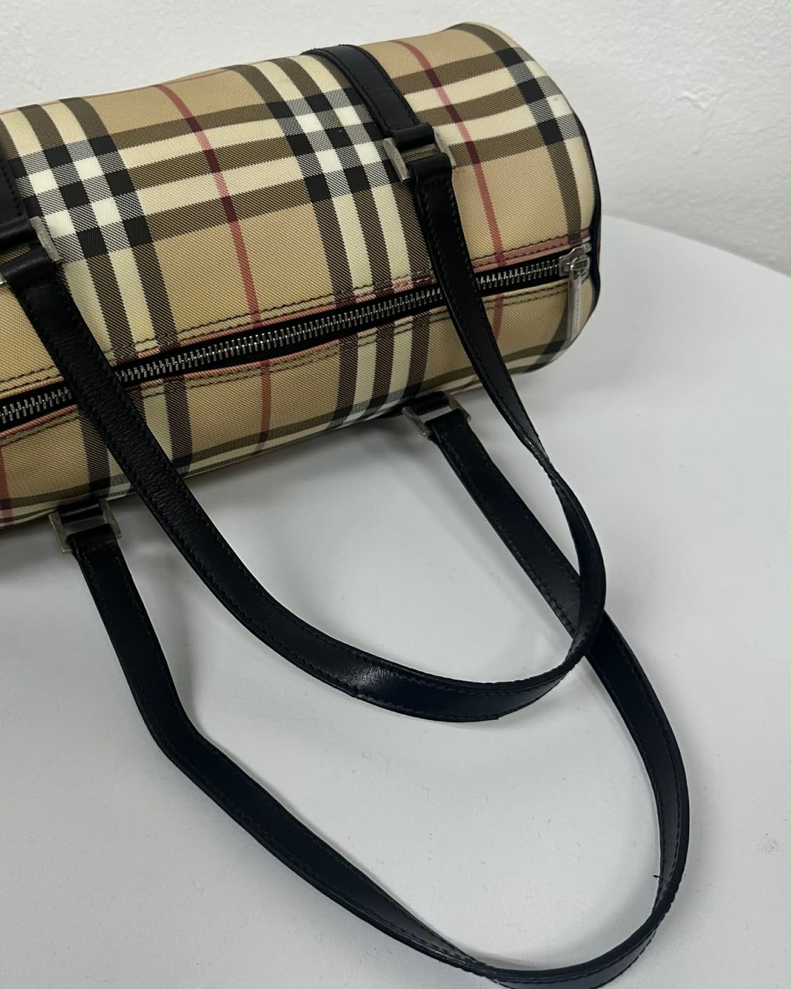 버버리 노바체크 빈티지 토트백 숄더백 상품이미지8