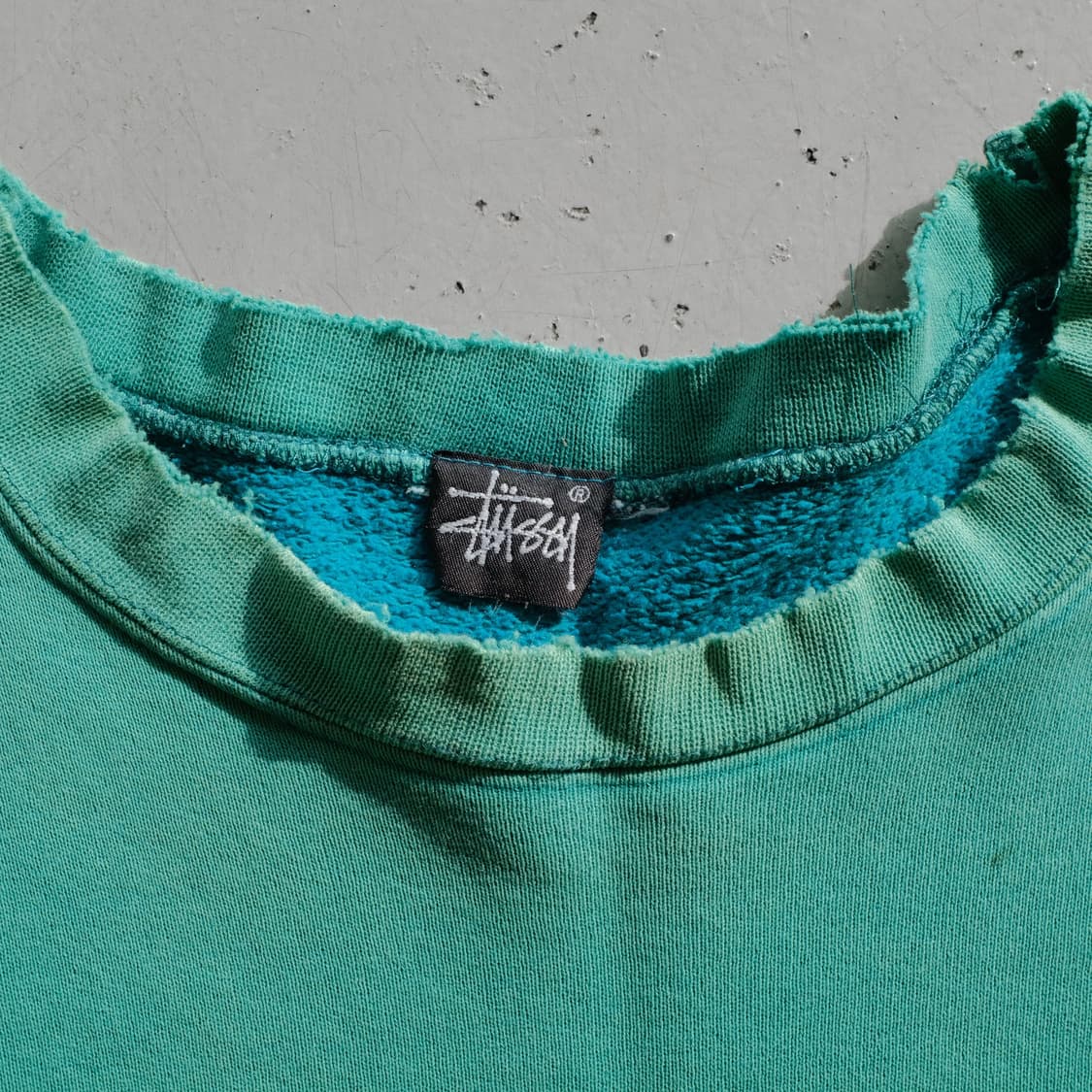 1980’s Made In USA Stussy Sweat Shirt 상품이미지3