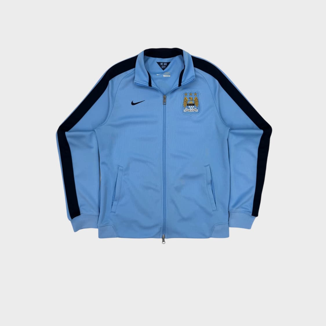14-15 나이키 맨체스터 시티 N98 어센틱 트랙 자켓 상품이미지1