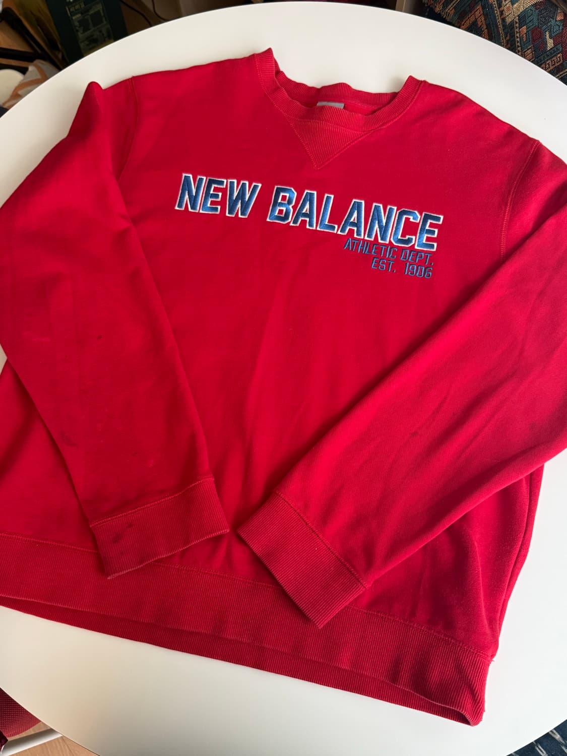 New Balance Red 맨투맨  상품이미지2