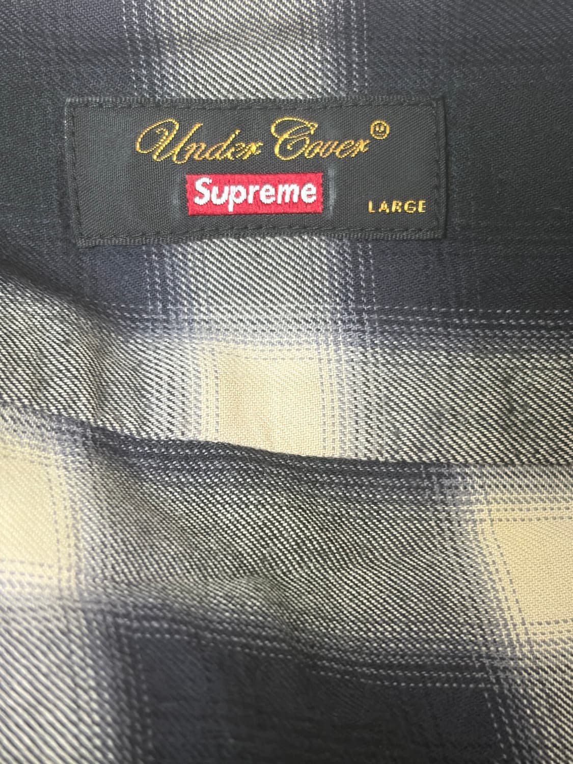 Supreme/UNDERCOVER Hooded Flannel Shirt 상품이미지3
