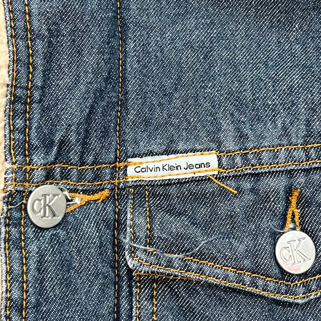 캘빈클라인 셰르파 데님자켓 r2269 상품이미지5