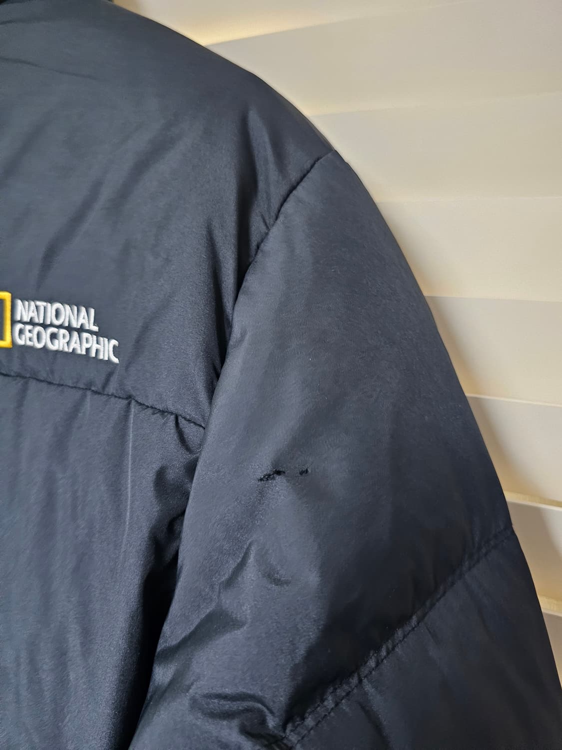 내셔널지오그래픽 덕다운 패딩 XL 블랙 검정 상품이미지6